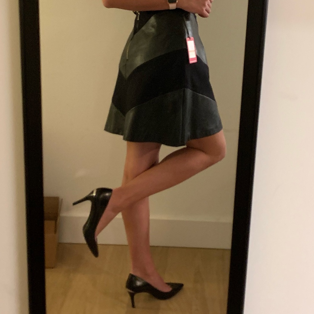 Vince Camuto Black Flare Skirt - NWT